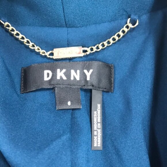 Dkny Ruched-Sleeve Open-Front Blazer - Picture 5 of 5